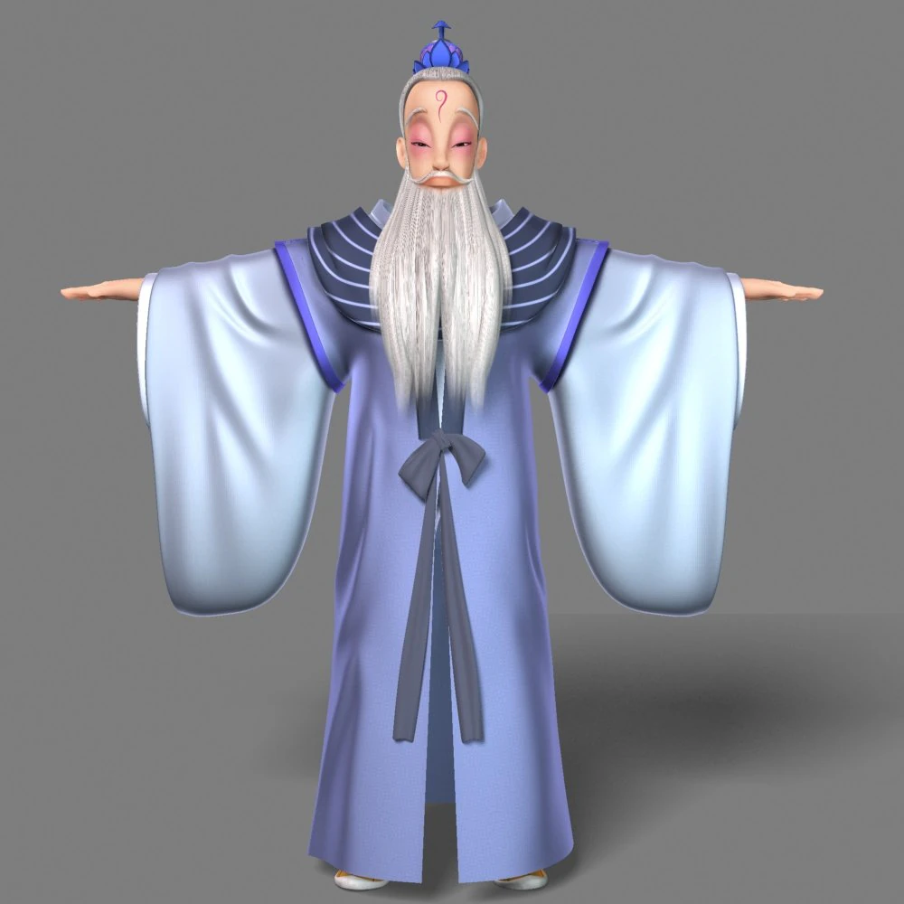 cartoon characters 3D Model .c4d .max .obj .3ds .fbx .stl .blend 
