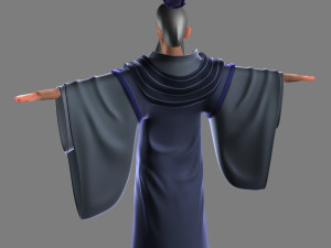 cartoon characters 3D-Modell