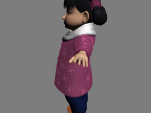 cartoon characters 3D Model