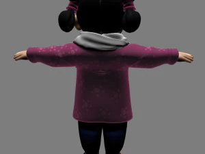 cartoon characters 3D Model