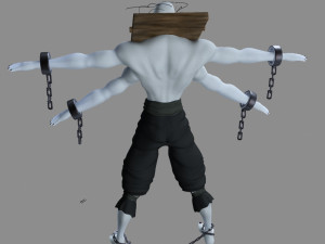 cartoon characters 3D Model