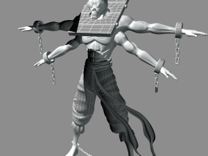 cartoon characters 3D Model