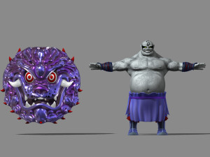 cartoon characters Modèle 3D