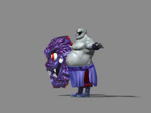 cartoon characters 3D Model