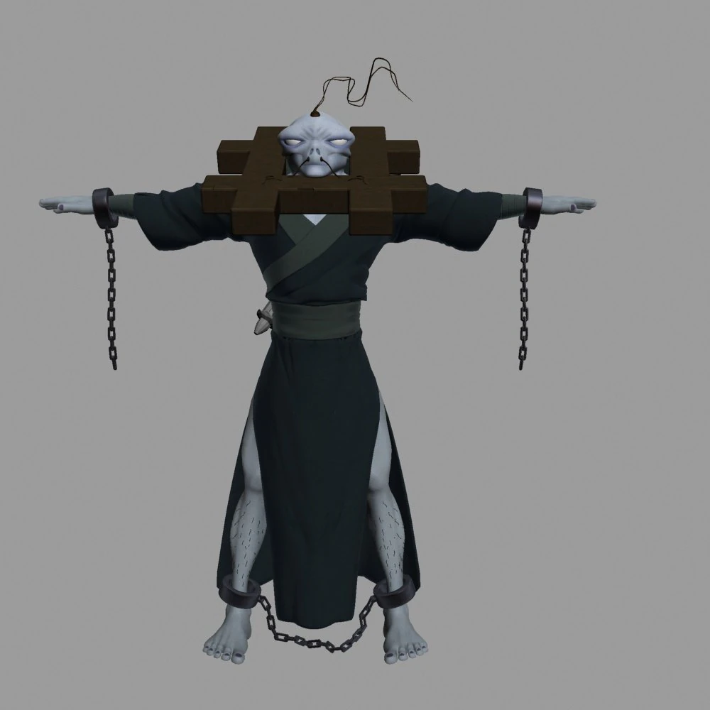 cartoon characters 3D Model .c4d .max .obj .3ds .fbx .stl .blend 
