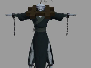 cartoon characters 3D Model