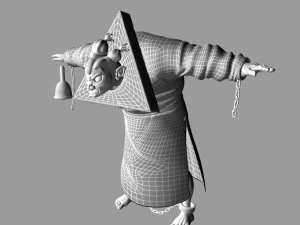cartoon characters 3D Model
