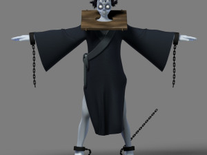 cartoon characters 3D Model