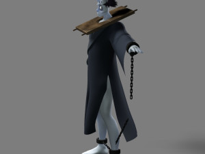 cartoon characters 3D Модель