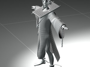 cartoon characters 3D Модель