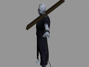 cartoon characters 3D Model