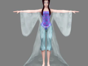 cartoon characters 3D Model