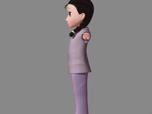 cartoon characters 3D Model