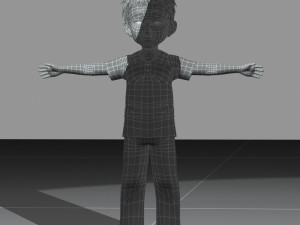 cartoon characters Modelo 3D