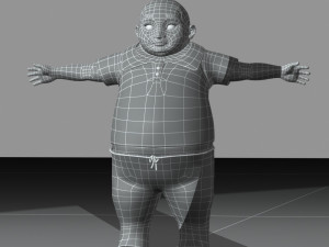 cartoon characters 3D Model