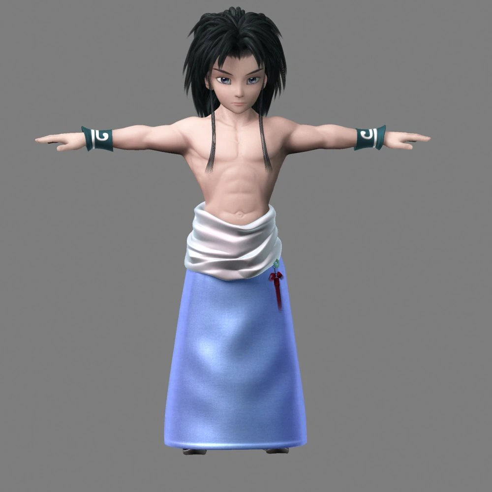 personagens de desenhos animados Modelo 3D .c4d .max .obj .3ds .fbx .stl .blend 