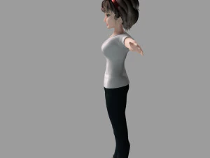 cartoon characters 3D Model