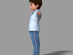 cartoon characters 3D Model