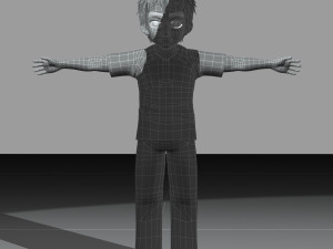 cartoon characters 3D Model