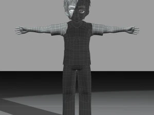 cartoon characters 3D Model