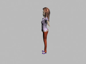 cartoon characters Modèle 3D