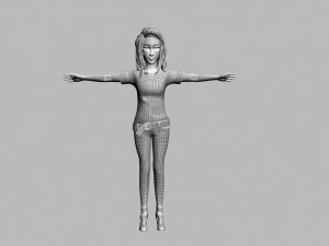 cartoon characters 3D Model