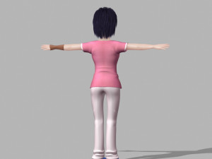 cartoon characters 3D Model