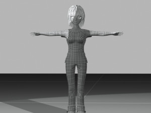 cartoon characters 3D Model