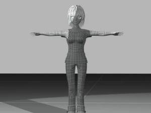 cartoon characters 3D Model