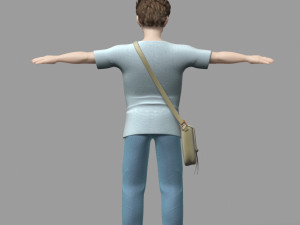 cartoon characters Model 3D