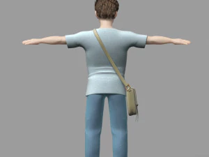 cartoon characters 3D Model