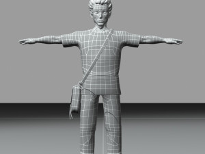 cartoon characters Model 3D
