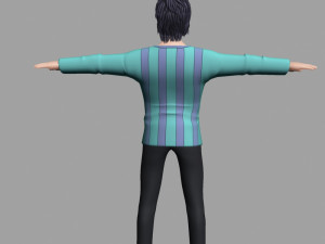 cartoon characters Modèle 3D