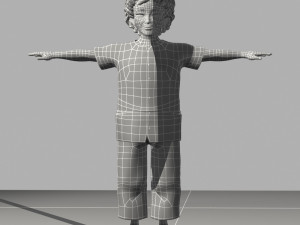 cartoon characters 3D मॉडल