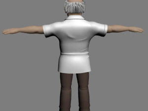 cartoon characters 3D Model