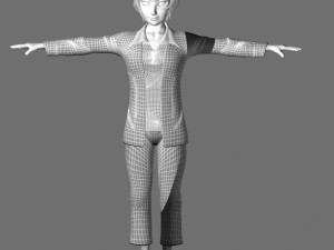 cartoon characters Model 3D