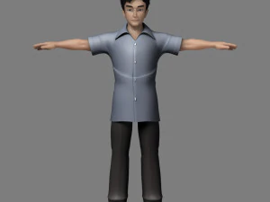 personaggi dei cartoni animati Modello 3D