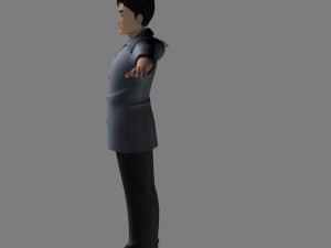 cartoon characters 3D Model