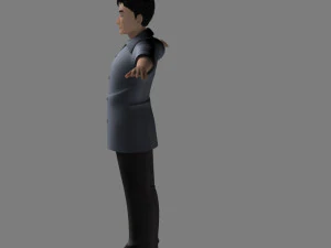 cartoon characters 3D Model