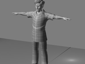 cartoon characters 3D Model
