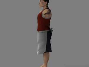 cartoon characters 3D Model