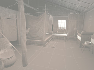 cartoon cottage Modelo 3D