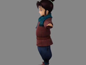 cartoon characters 3D Model