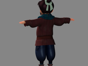 cartoon characters Modelo 3D