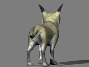 cartoon bobcats 3D Model