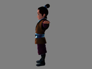 cartoon boy 3D Model