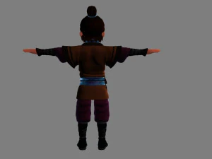 cartoon boy 3D Model