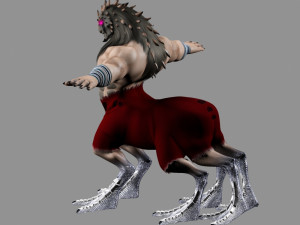 cartoon monster 3D Model