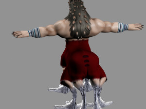 cartoon monster 3D Model