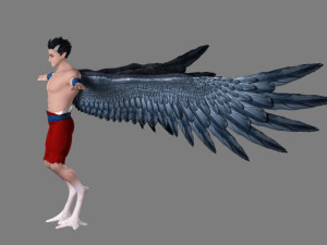 cartoon monster 3D Model